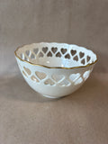 Lenox Pierced Heart Collection Footed Bowl