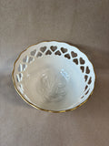 Lenox Pierced Heart Collection Footed Bowl