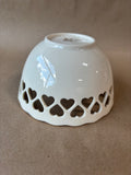 Lenox Pierced Heart Collection Footed Bowl