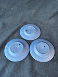 Lot Of 3 Wedgwood Dark Blue Small Trinket Dishes/Ashtray