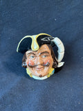 Royal Doulton Captain Henry Morgan D6469 Small Character Jug (H)