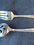 Wm.A. Rogers Oneida 2Pc Silver Plate Serving Utensil Set