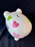 Circo Ceramic Piggy Bank W/Hearts