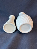 Lot Of 2 Textured Vases