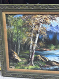 Large Original Painting on Canvas; Signed Patricia Ryan
