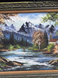 Large Original Painting on Canvas; Signed Patricia Ryan