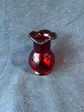Ruby Red Bud Vase