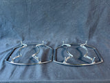 Lot Of 2 Corning Ware Pyrex Holder Metal Trivets