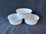 Lot Of 3 Corning Ware Bowls