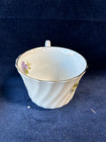 Allyn Nelson Gold Trim Bone China Teacup & Saucer