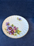 Allyn Nelson Gold Trim Bone China Teacup & Saucer