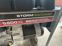 Storm Responder Generator 5500 Watts/8250 Starting Watts ***HEAVY ITEM***