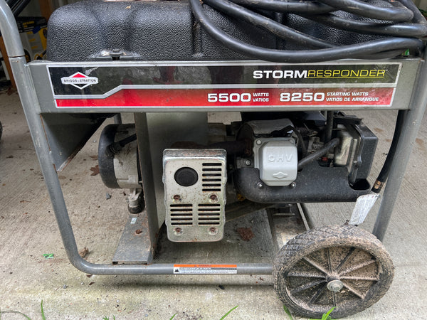 Storm Responder Generator 5500 Watts/8250 Starting Watts ***HEAVY ITEM***