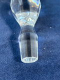 Tall Clear Glass Decanter