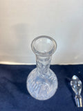 Tall Clear Glass Decanter