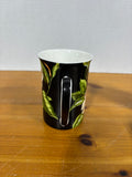 Set Of 3 Jason Fine Bone China White Rose Coffee Mugs