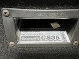 COMMUNITY CS35 2-WAY SPEAKER CABINET (150W, 8Ω, 15"), FULL RANGE