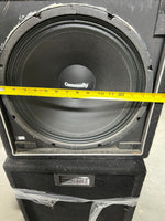 COMMUNITY CS35 2-WAY SPEAKER CABINET (150W, 8Ω, 15"), FULL RANGE