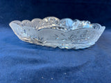 Oneida Crystal Southern Garden Heart Tray