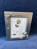 Silver Tone Picture Frame Photo Album By Burnes