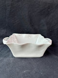 Bia Cordon Bleu Ruffled Edge Dish W/Handles