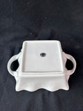 Bia Cordon Bleu Ruffled Edge Dish W/Handles