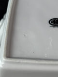Bia Cordon Bleu Ruffled Edge Dish W/Handles