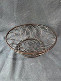Round Metal Fruit Basket