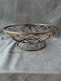 Round Metal Fruit Basket
