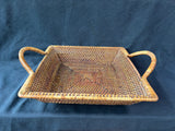 Pampered Chef Woven Selections Wicker Basket