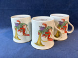 Set Of 3 Royal Limited Holiday Harvest Mugs