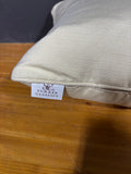 Pair Of Summer Classics Outdoor Beige Throw Pillows