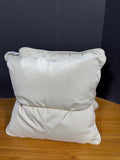 Pair Of Summer Classics Outdoor Beige Throw Pillows