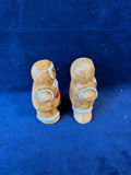 Gingerbread Couple Holiday Salt & Pepper Shakers *Read Description*