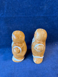 Gingerbread Couple Holiday Salt & Pepper Shakers *Read Description*