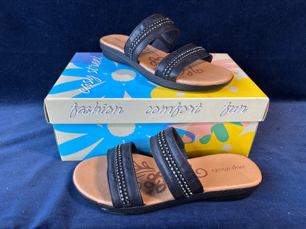 (B)Easy Street Sandals Size Women’s 8.5 M