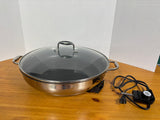 Linkfair / Linkmath Electric Skillet, Powered On