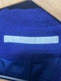 Perry Ellis Blue/Purple Long Coat - Women's Size 10