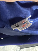 Perry Ellis Blue/Purple Long Coat - Women's Size 10