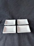 Set Of 4 Bia Cordon Bleu Rectangular Small Dishes