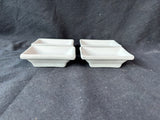 Set Of 4 Bia Cordon Bleu Rectangular Small Dishes