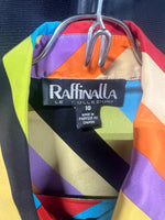 Raffinalla Silk Skirt and Top with Belt - Women's Size 10