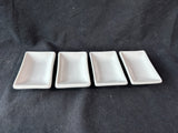 Set Of 4 Bia Cordon Bleu Rectangular Small Dishes