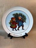 Lot Of 2 Avon Christmas Plates