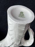 Royal Worcester White Fern Leaf Creamer Jug & Sugar Bowl *Read Description*