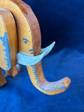 Wooden Toy Elephant On Wheels