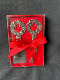 Colonial Williamsburg Ganz Cheese Knife Set Of 2