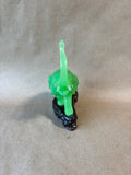 Vita Faux Jade Elephant Figure Plastic Made In Hong Kong