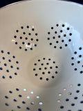Apple Enamel Colander With Handles