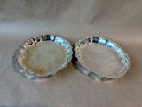 Pair Of Chippendale International Silver Serving Platters